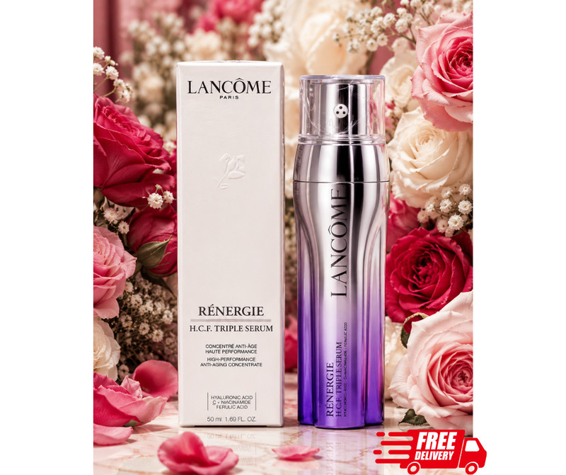 Lancome Renergie H.C.F Triple Serum ANTI-AGING 1.7oz /50mL FULL SZ SEAL BOX