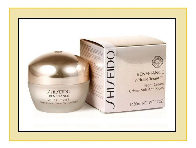 Shiseido BENEFIANCE Wrinkle Resist 24 Night Cream 1.7 OZ/50ML NIB