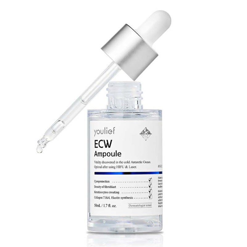 Youlief ECW Ampoule Serum: Hyaluronic Acid, Hydrating, Brightening, Anti-Wrinkle