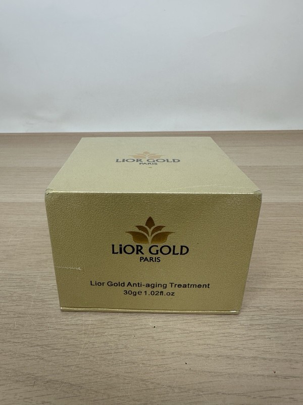 Lior Gold Paris Anti-Aging Treatment Cream – 1.02 Oz – NEW In Sealed Box