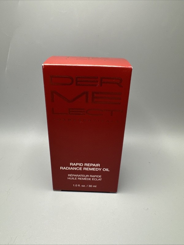 DERMELECT Rapid Repair Radiance Remedy Oil 1 fl oz/30ml New in box Retail 45.