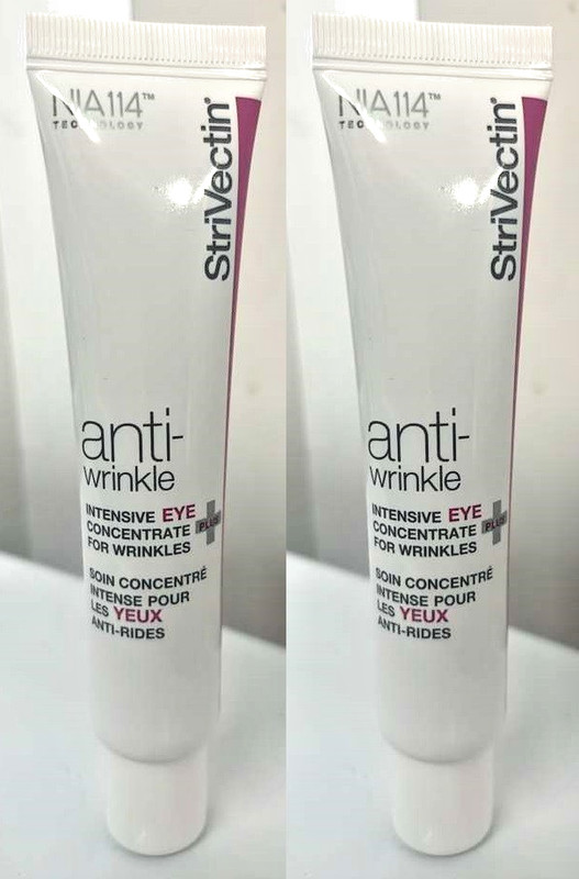 2x StriVectin Intensive Eye Concentrate For Wrinkles Plus ~ 1 oz / 30 ml ~ each