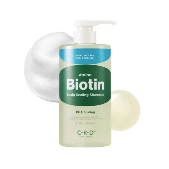 [CKD] Amino Biotin Scalp Keratin Shampoo 750ml / K-Beauty