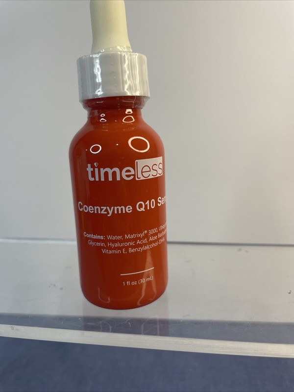 Timeless Skin Care COENZYME Q10 Serum Full Size (30ml) Energizes skin cells