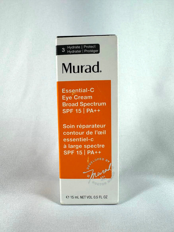 MURAD ENVIRONMENTAL SHIELD ESSENTIAL - C EYE CREAM SPF 15 0 .5 OZ Discontinued gallery