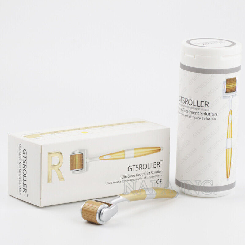 192 Pins Titanium Micro Derma Roller Anti Acne Scars Wrinkles Skin Rejuvenation gallery