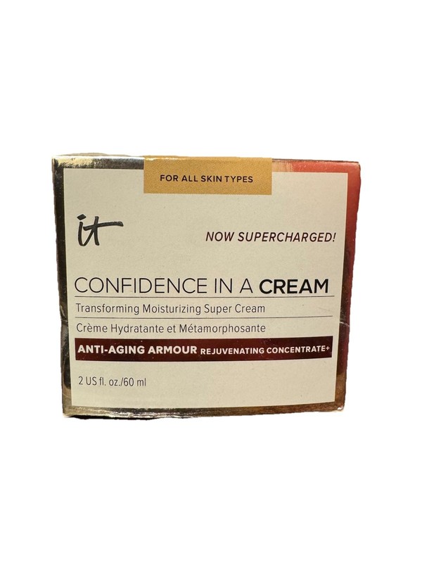 IT Cosmetics Confidence in a CREAM 2oz Moisturizing Anti-Aging Cream NEW