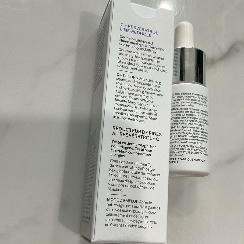 Mary Kay Clinical Solutions C+ Resveratrol Line-Reducer Serum 0.5 fl oz gallery