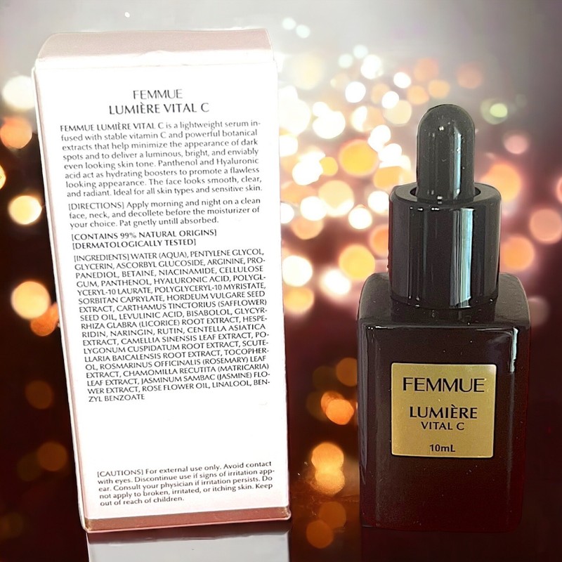FEMMUE Lumiere Vital C Serum 0.33 fl oz New In box gallery