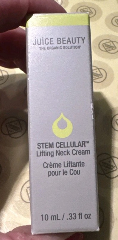 NEW NIB Juice Beauty Stem Cellular Lifting Neck Cream Travel Size 0.33oz/10mL