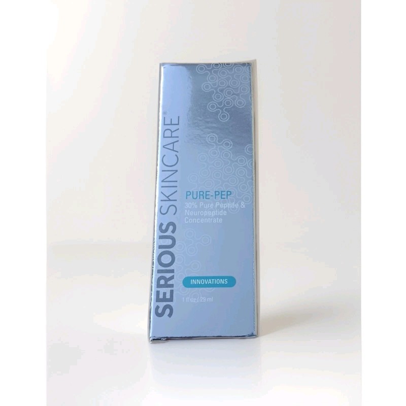Serious SkinCare Pure Pep 30% Pure Peptide & Neuropeptide Concentrate 1 fl oz