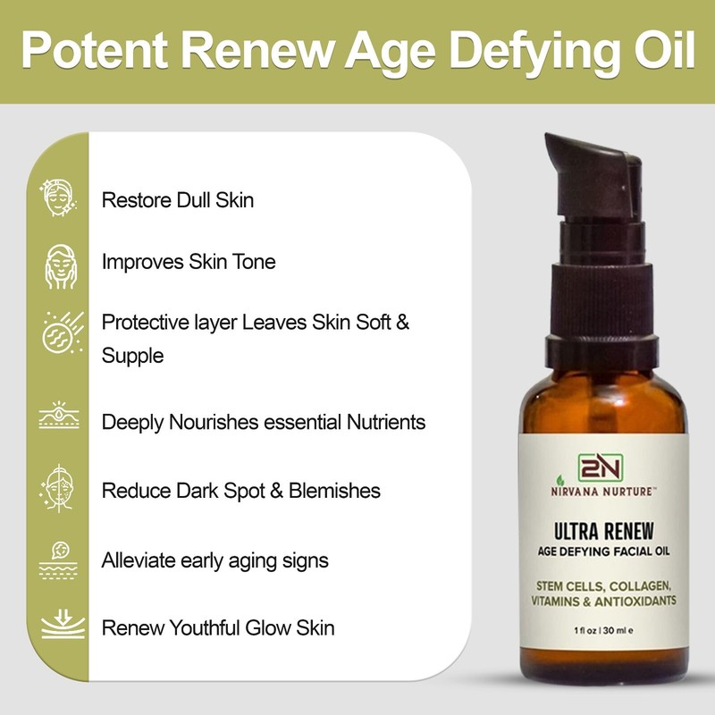 Ultra Renew Anti Aging Face Oil Reduce Wrinkles Fine lines, Boost Skin Firmness gallery