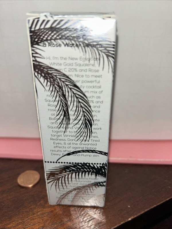 GROUNDED Egyptian White Gold Squalane 20% Vitamin C & Rose Water Serum 1.7oz NIB gallery