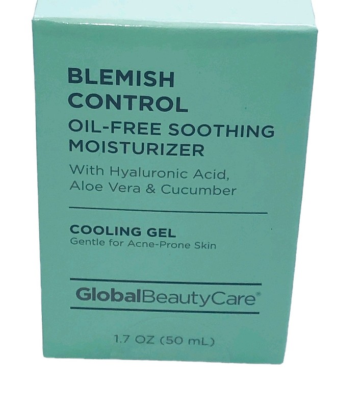 Global Beauty Care Blemish Oil-Free Soothing Moisturizer Aloe Vera Cooling Gel
