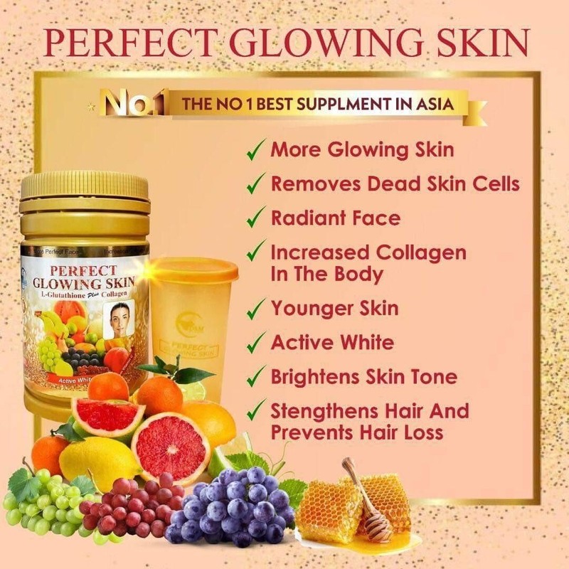 4x Phyto Perfect Glowing Skin L-Glutathione Plus Collagen By DSM Latest Stocks gallery