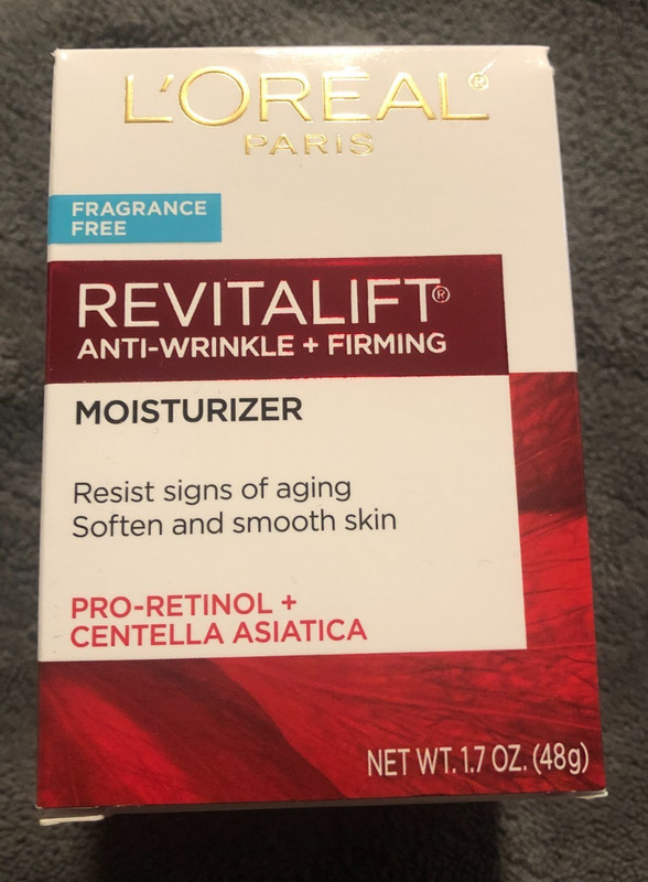 New Loreal Anti-Wrinkle + Firming Moisturizer 1.7oz Hydrate Smooth Retinol