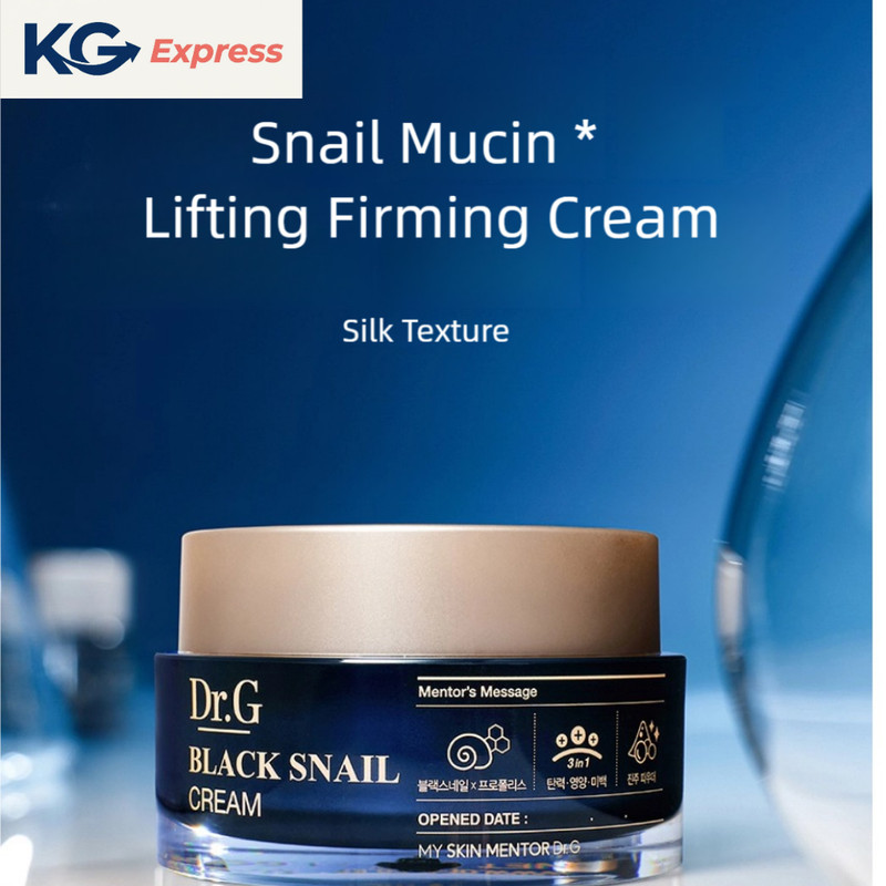 Dr.G Black Snail Cream 50ml Anti-Aging Firming Lifting Face Moisturizer K-Beauty