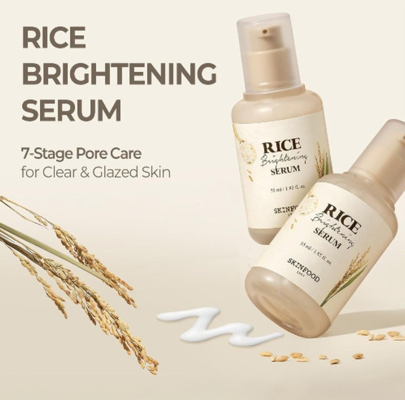 SKINFOOD Rice Serum, 48 Hours Fermented Rice Water Skincare Korean Serum for ... gallery