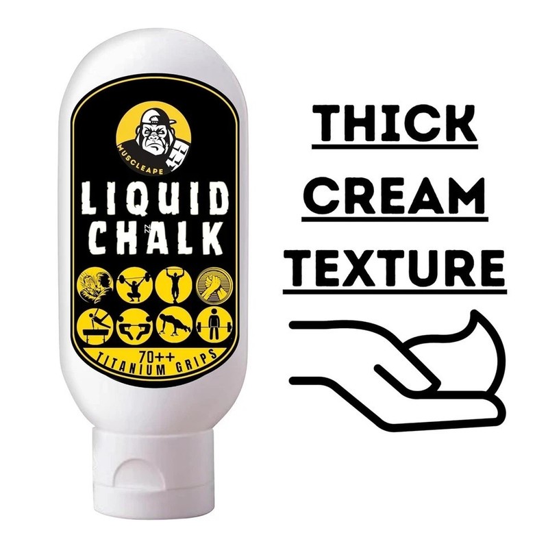 Liquid Chalk Thick Cream Grip Hard Lift Heavier Weightlifting,Gym Bodybuilding gallery