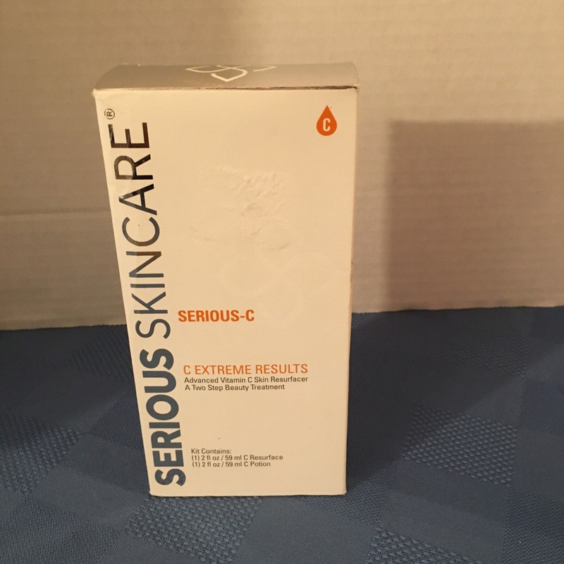Serious Skin Care C EXTREME RESULTS 2 Step Kit Resurface & Potion 2 oz Each NEW!