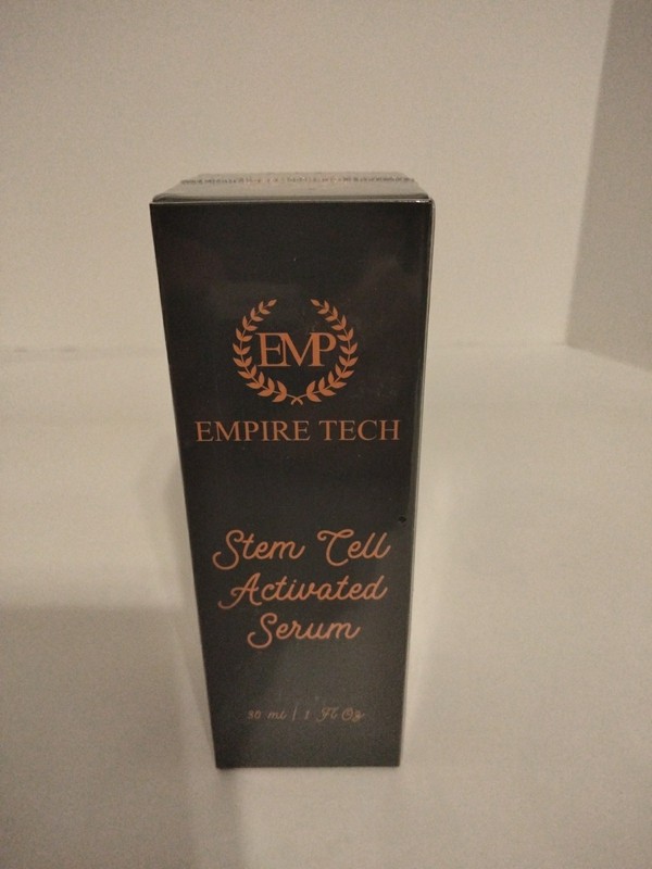 NEW Empire Tech Stem Cell Activated Serum and Silk Creme For Face and Body SET