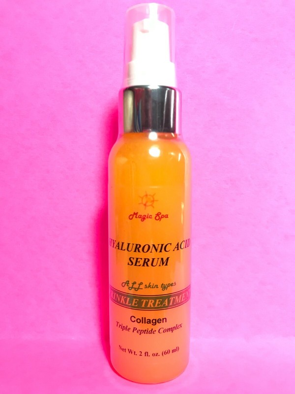 2oz Hyaluronic Acid Filler Collagen, Peptides, Anti-Aging Wrinkle Matrixyl 3000
