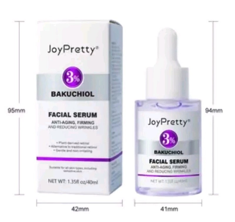 High Potency Bakuchiol With Niacinamide & Hyaluronic Acid Ant-wrinkle Face Serum