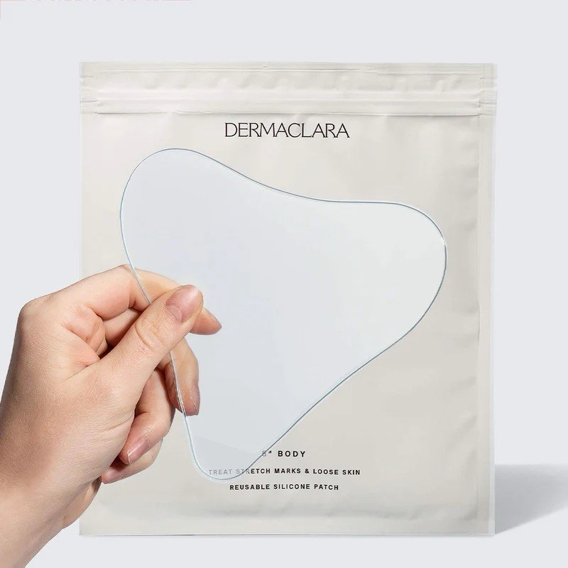 Dermaclara NEW Reusable Silicone 5” Décolleté, breast & Butt Patch