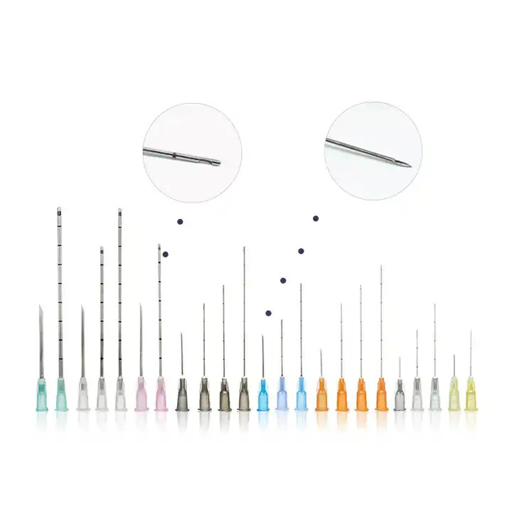 5/10x Micro Cannula with Puncture, Blunt Tip for Fillers, USA Seller, FDA Listed gallery