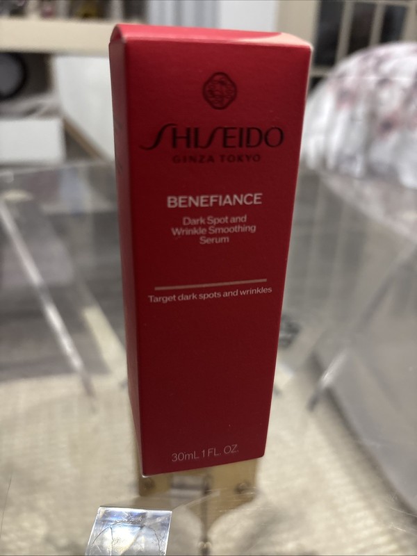 Shiseido BENEFIANCE Dark Spot and Wrinkle Smoothing Serum 1oz/30mL (NEW)