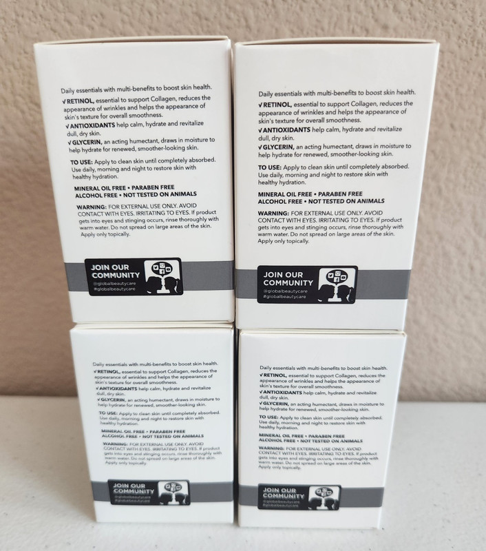 4 Global Beauty Care Power Moisturizer 5 Benefits in 1 Face Lotion 1.7 FL oz NEW gallery