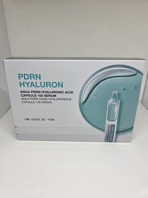 ANUA PDRN HYALURONIC ACID CAPSULE 100 SERUM●1ML/0.03 FL.OZ●10 EA