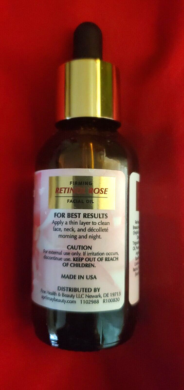 APRIL MAY BEAUTY FIRMING RETINOL ROSE FACIAL OIL AIDES IN NOURISHING THE SKIN gallery