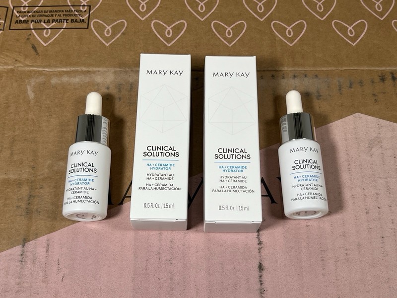 LOT OF 2 Mary Kay Clinical Solutions HA + Ceramide Hydrator 177906 – New in Box