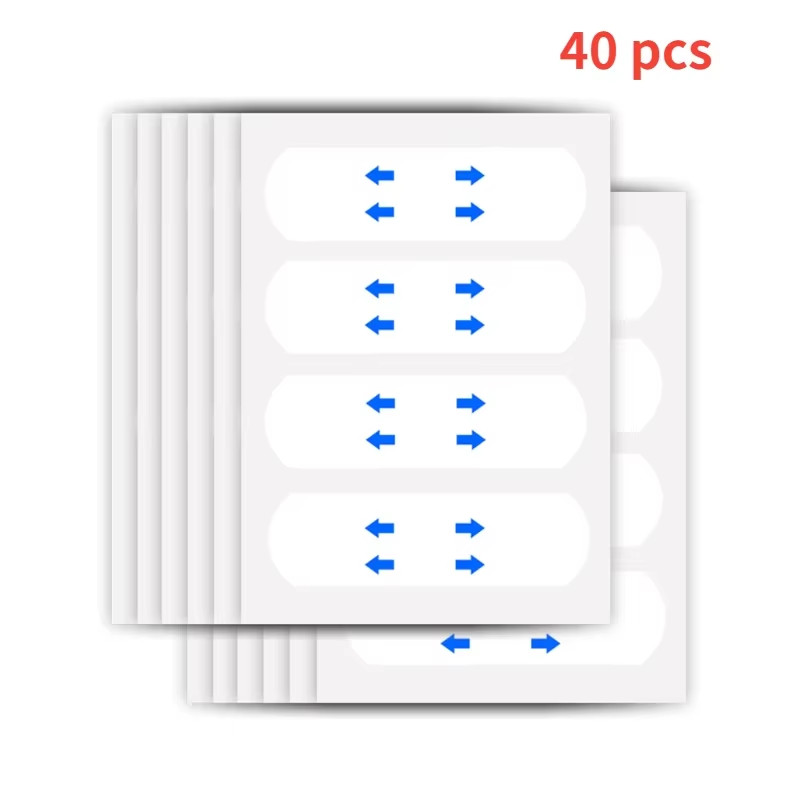 40-120PCS V-Shape Face Wrinkle Sagging Skin Adhesive Tape Lifting Face Stickers