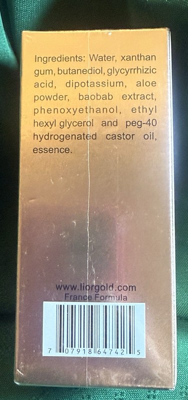 Lior Gold Paris Anti Wrinkle Lifting Serum Factory Seal NIB Luxury Designer .68 gallery