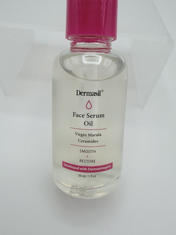 Dermasil Face Serum Oil 1 fl oz Virgin Marula Ceramides Smooth Restore Hydrating gallery