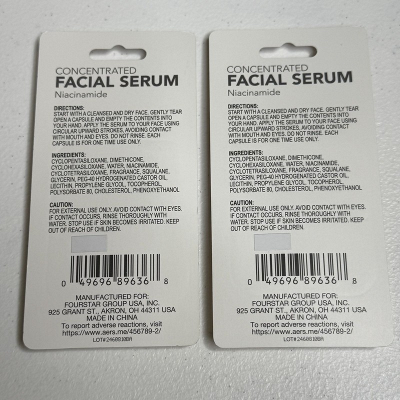 b.pure Niacinamide Serum Capsules 2 Pack 20 Count Oil Control Pore Care gallery