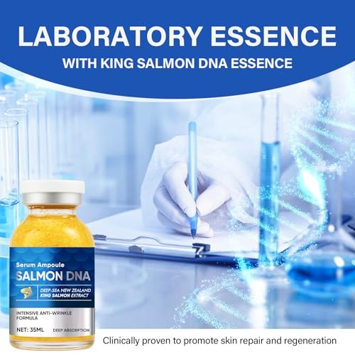 Salmon DNA Serum, Microneedling Anti-Aging Ampoule Serum 1.23 Fl Oz (Pack of 1) gallery