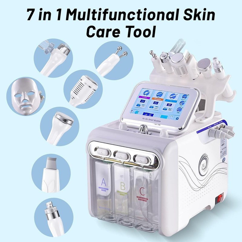 7 in 1 Hydro Dermabrasion Machine Skin Cleanse Moisturizing Salon Beauty Studio