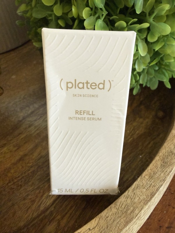 NEW Plated Skin Science INTENSE Serum Refill 0.5 oz | Growth Factors & Exosomes