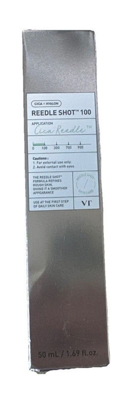 New/Sealed – VT COSMETICS Reedle Shot 100 – CICA X HYALON 50 mL. / 1.69 FL. OZ.