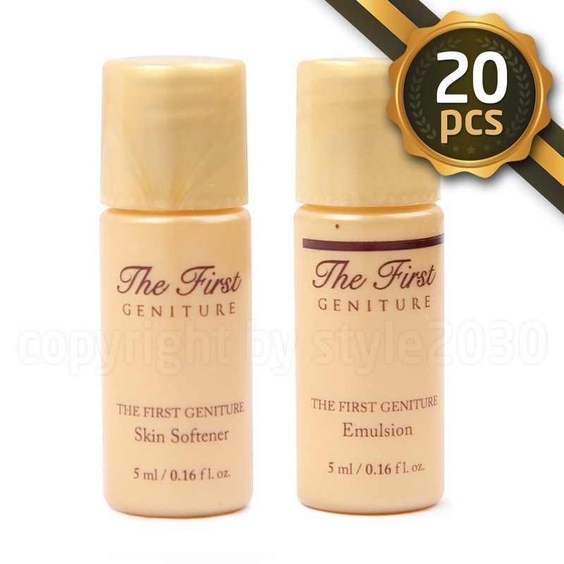 O HUI The First Geniture 5ml Skin Softener + Emulsion Sample 5ml x 20pcs OHUI