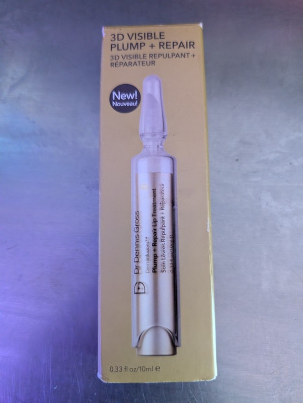 Dr Dennis Gross 3D Visible Plump + Repair Lip Treatment 10ml/0.33 oz New In Box
