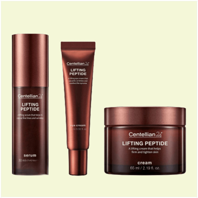Centellian24 Lifting Peptide 3-piece (Cream 65ml+Serum 30ml+Eye cream 15ml) 1Set