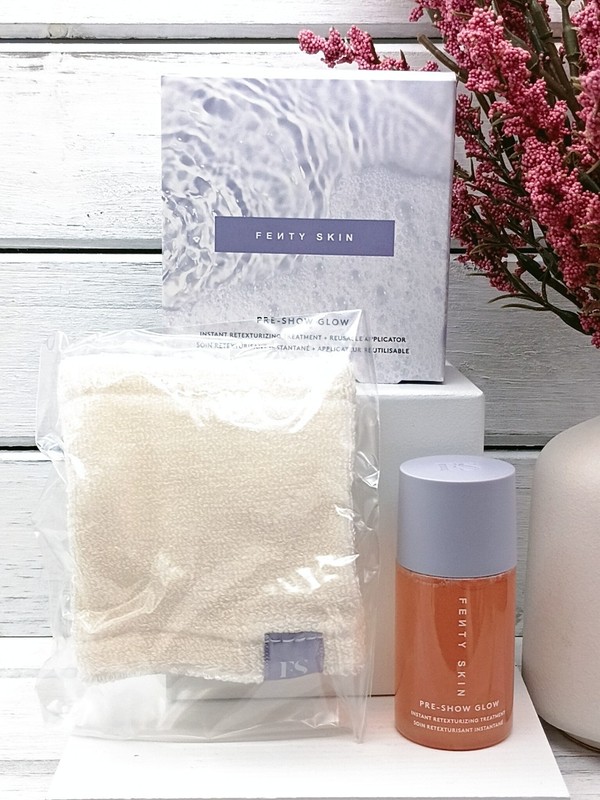 Fenty Skin Pre-Show Glow Instant Retexturizing Treatment with Applicator NIB!