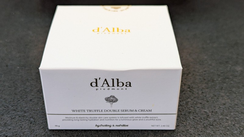 d’Alba Italian White Truffle Double Serum & Cream Vegan 2-in-1 Moisturizer 2.46z