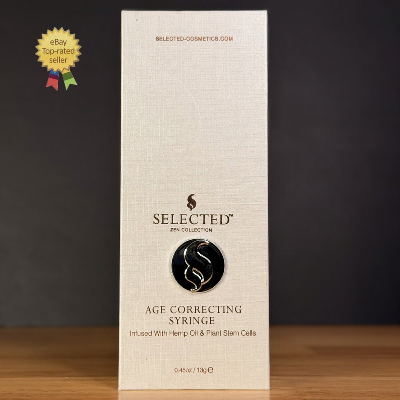 Selected Zen Collection Age Correct Syringe 13g/0.45oz Hemp Oil Plant Stem Cells