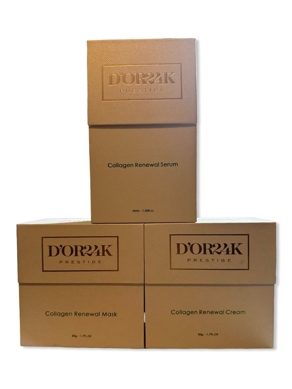 D'or24 Prestige Set: Collagen Renewal Mask, Cream, & Serum - An Amazing Price!!! gallery