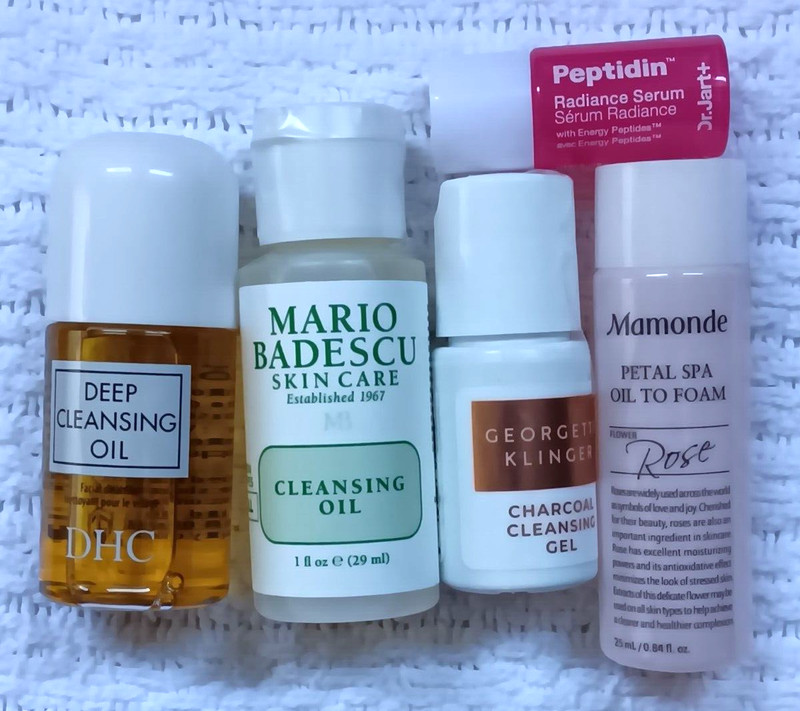 DHC Oil Mario Badescu Georgette Klinger Dr Jart Peptidin Mamonde Petal Spa Lot